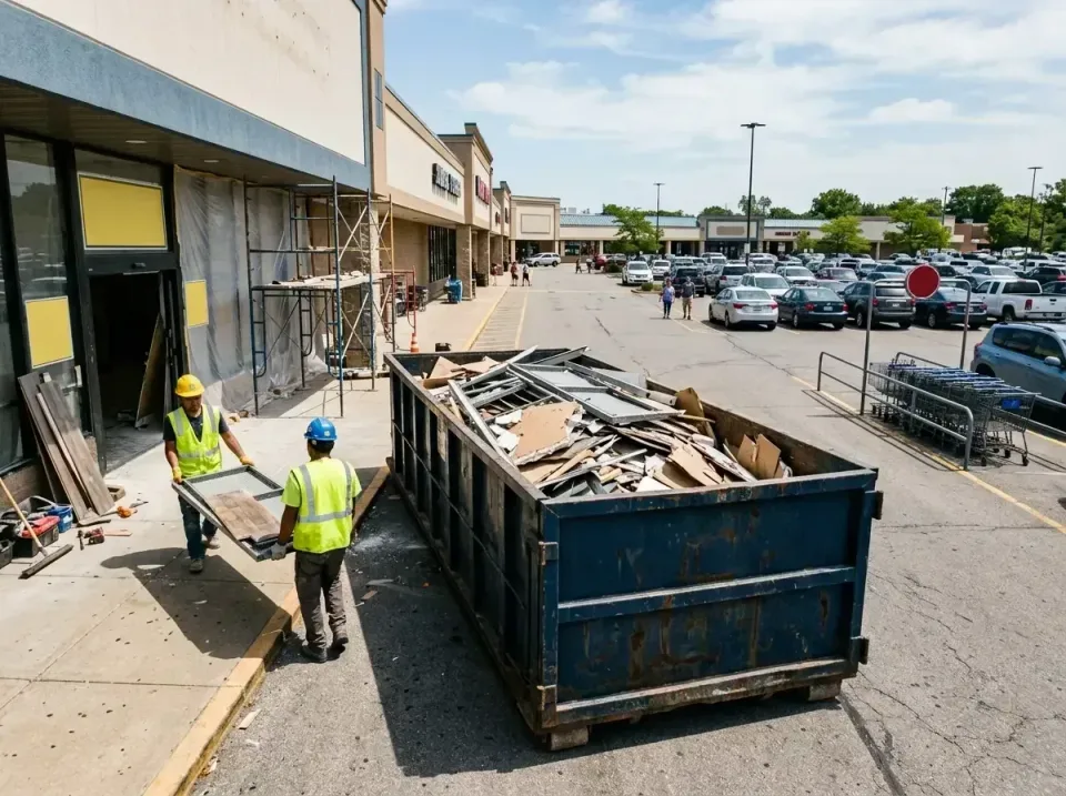 retail-store-renovation-debris-003 — frequently asked questions, Roll-off Dumpster Rentals in Greenhills, OH